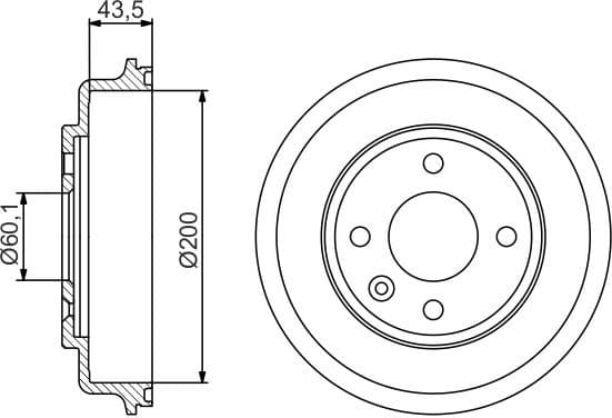 Brake Drum 0986477313 - image 10