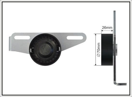 Belt Tensioner, V-ribbed belt 500059 SC