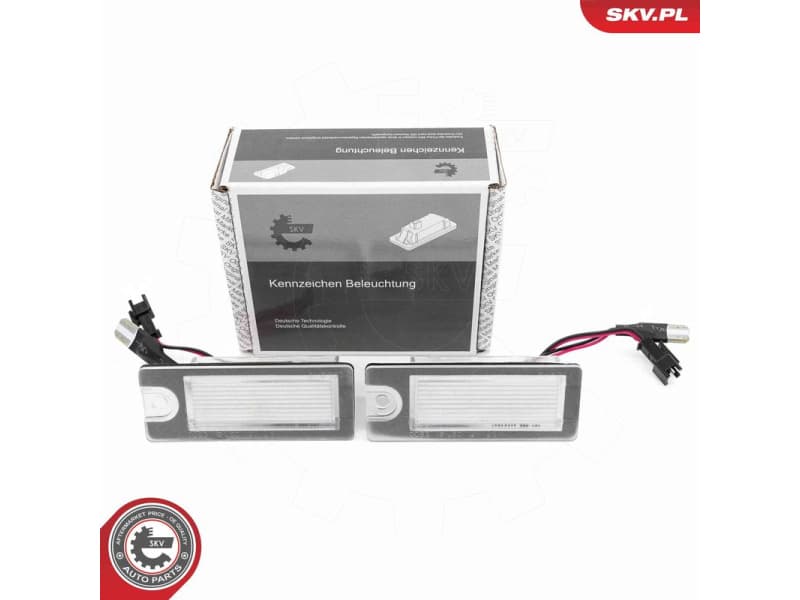 Licence Plate Light 72SKV542