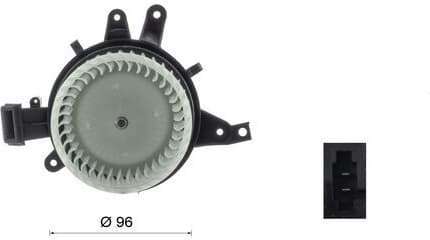 Interior Blower BEHR AB 383 000S - image 10