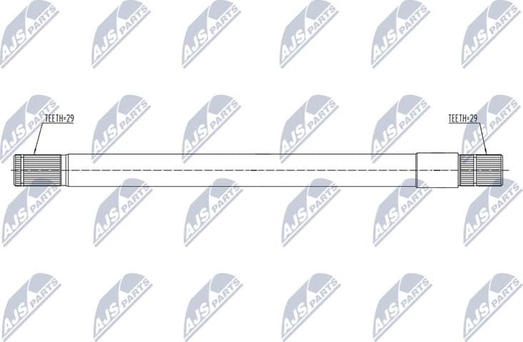 Intermediate Shaft NWP-CH-001