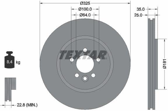 Brake Disc PRO 92170303