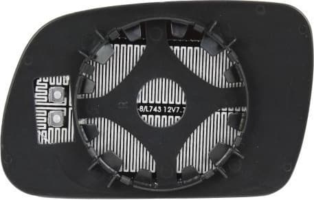 Mirror Glass, exterior mirror LORO 0522G04