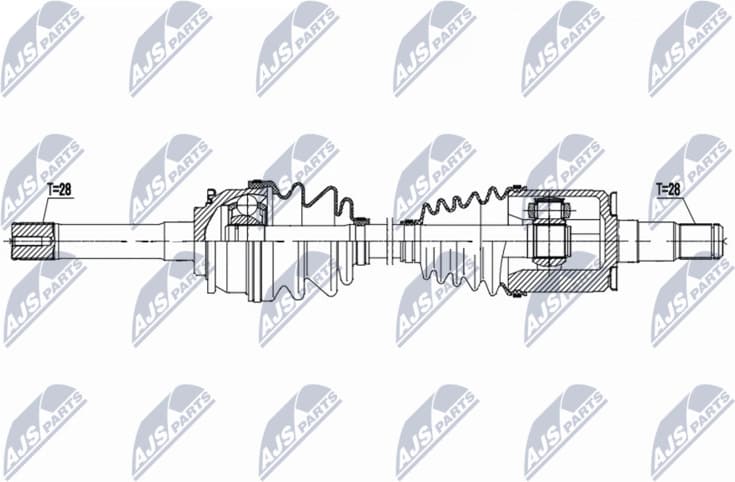 Drive Shaft NPW-HY-641