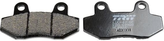 Brake Pad Set, disc brake Organic Allround MCB822
