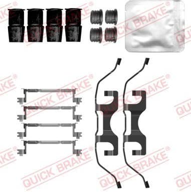 Accessory Kit, disc brake pad 109-0208