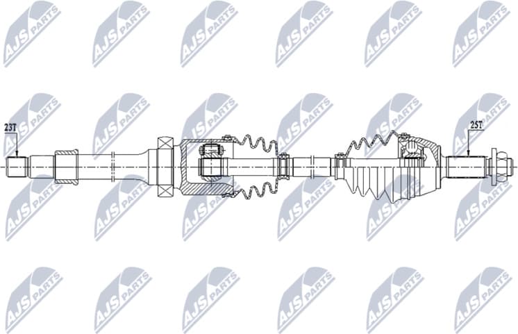 Drive Shaft NPW-FR-173