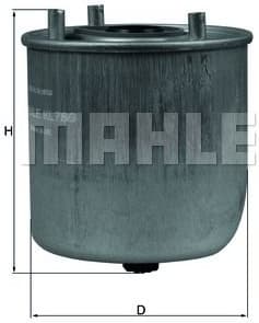 Filter diesel fuel KL780 - image 2