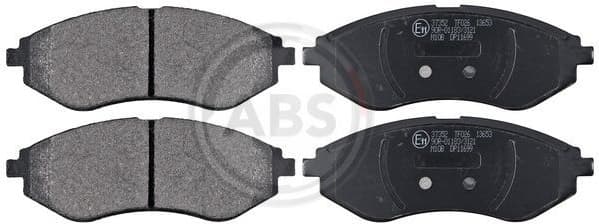 Brake Pad Set, disc brake 37352