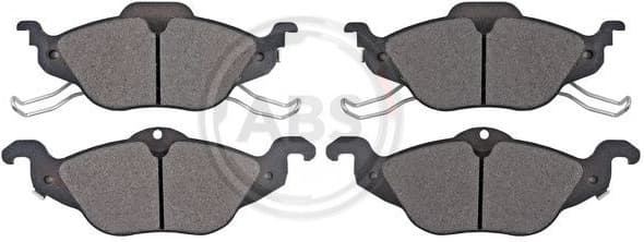 Brake Pad Set, disc brake 37065
