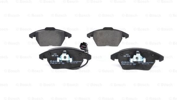 Brake Pad Set, disc brake 0986424797