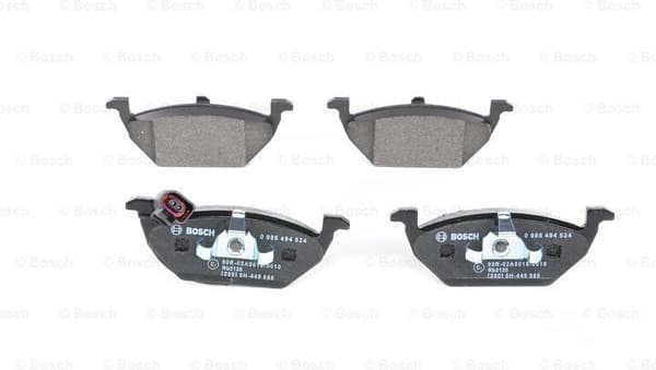 Brake Pad Set, disc brake 0986494524