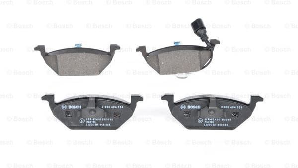 Brake Pad Set, disc brake 0986494524 - image 3