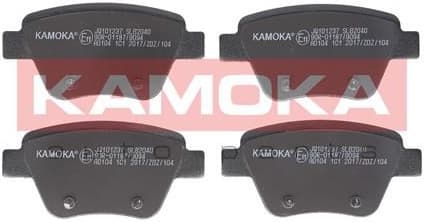Brake pads rear JQ101237