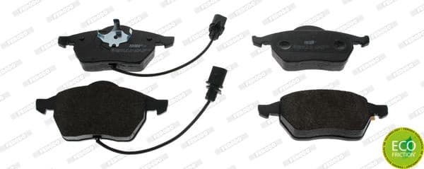 Brake pads front, Top Quality FDB1323