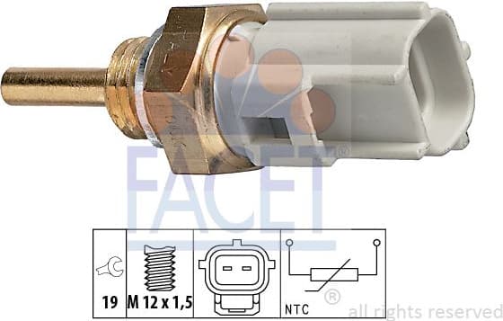 Sensor water temperature 7.3323