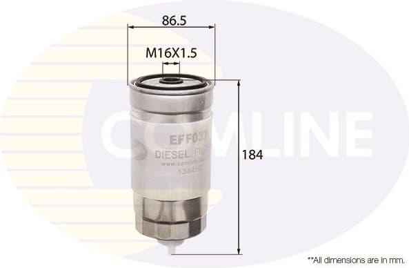 Filter diesel fuel EFF037 - image 2