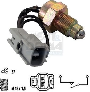 Switch, reverse light 36057