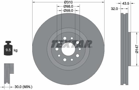 Brake Disc 92118100