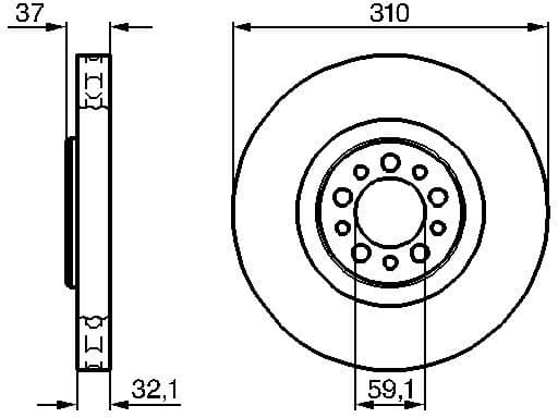 Brake Disc 0986479168 - image 11