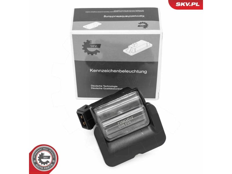 Licence Plate Light 72SKV012