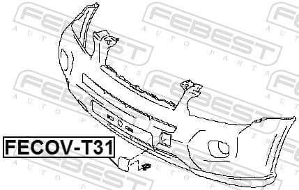 Cover, bumper FECOV-T31 - image 2