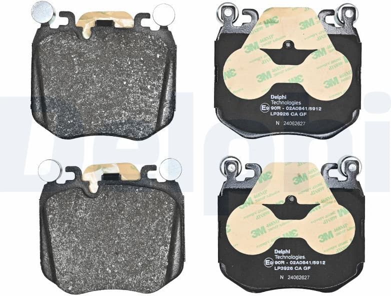 Brake Pad Set, disc brake LP3926