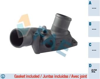 Thermostat, coolant 5323592