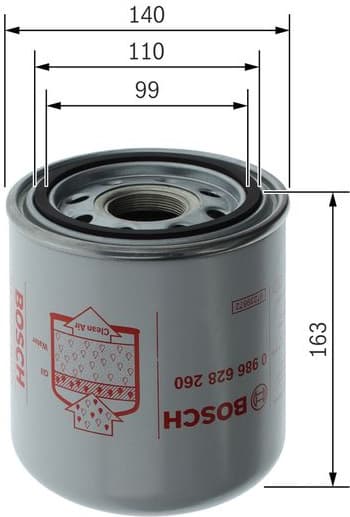Air Dryer Cartridge, compressed-air system 0986628260 - image 2