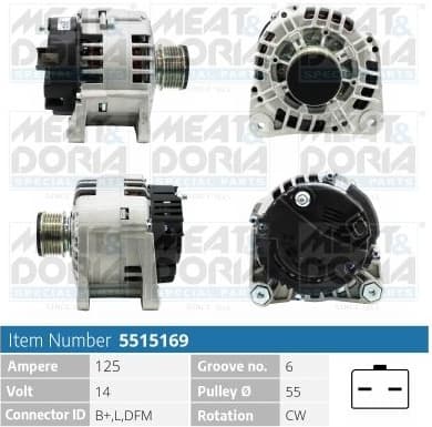 Alternator 5515169
