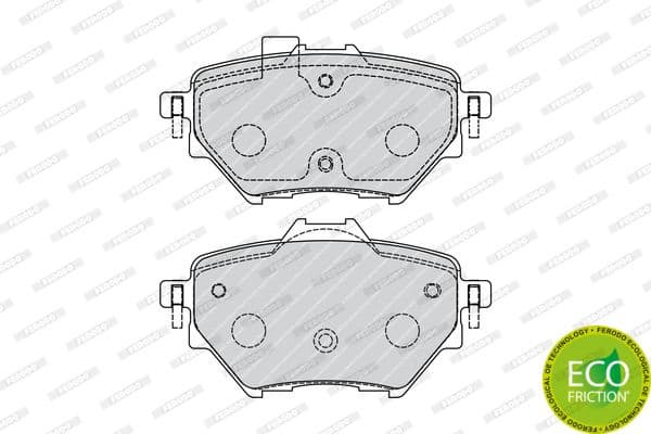 Brake pads rear, Top Quality FDB4680 - image 2