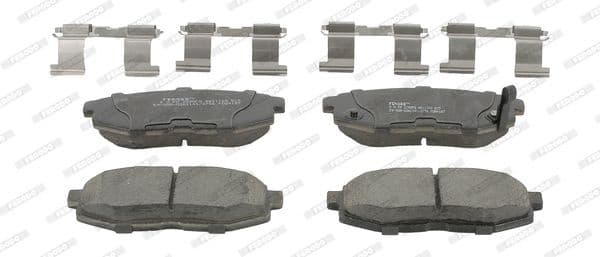 Brake pads rear, Top Quality FDB4187 - image 2