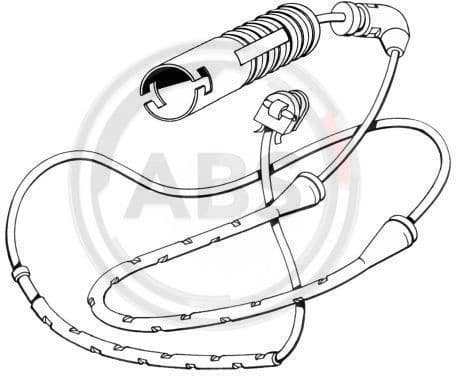 Brake pad wear indicator 39585