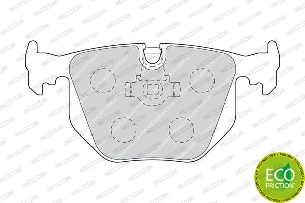 Brake pads rear, Top Quality FDB1483 - image 3