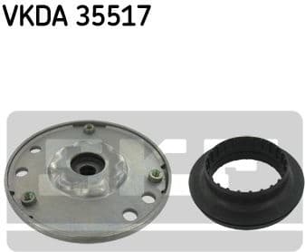 Strut mounting with bearing VKDA35517