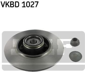 Brake disc with bearing, Top Quality VKBD1027