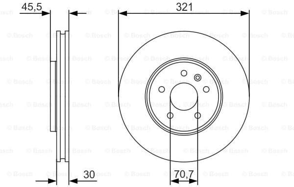 Brake Disc 0986479667 - image 2