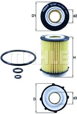 Filter oil OX982D - image 8