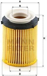 Oil Filter HU711/6Z
