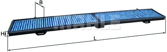 Filter cabin LAO248 - image 2