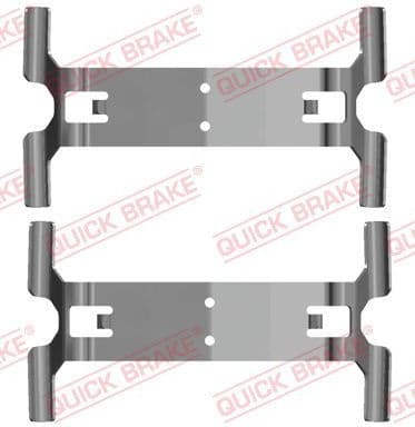 Accessory Kit, disc brake pad 109-0204