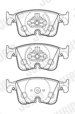 Brake Pad Set, disc brake 574084J - image 2