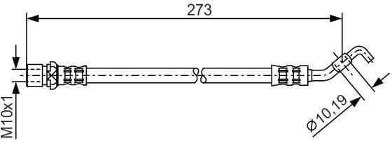 Brake Hose 1 987 476 270 - image 2