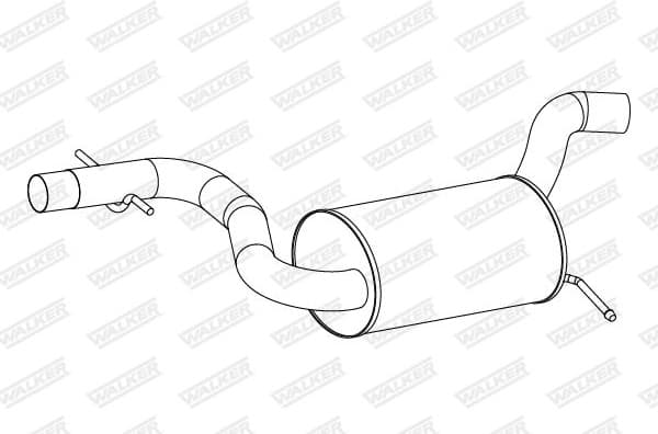 Centre Muffler 24273