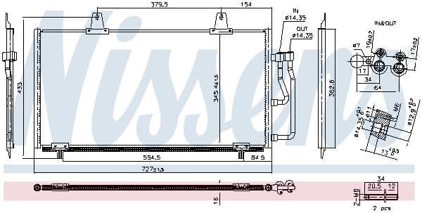 Condenser, air conditioning ** FIRST FIT ** 940987 - image 6