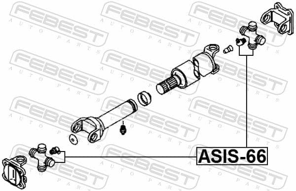 Joint, propshaft ASIS-66 - image 2