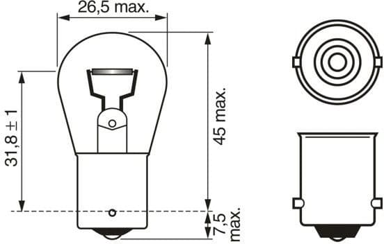 Bulb Pure Light 1 987 302 607 - image 3