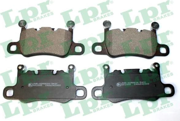 Brake Pad Set, disc brake 05P2322