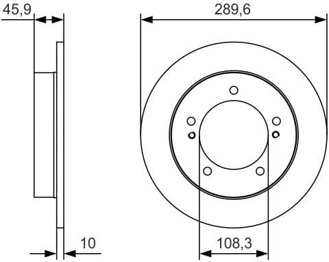 Brake Disc 0986479B09 - image 10