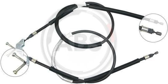 Cable Pull, parking brake K12036